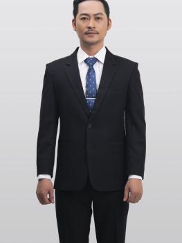 Bộ Suit Đen Dày Classic Fit TGS26